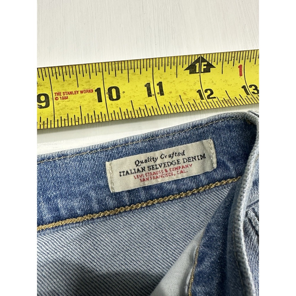 Levi's 501s Womens Skinny Jeans Light Blue Denim Wash Streetwear Premium Quality - Picture 8 of 12